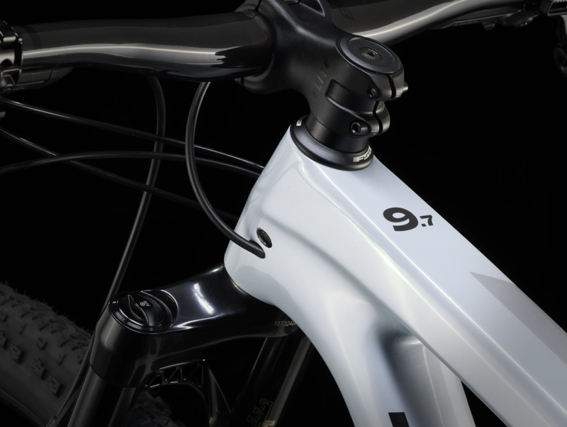 Trek Supercaliber SL 9.7 AXS Full Suspension Mountain Bike 2024 in Plasma Grey-8